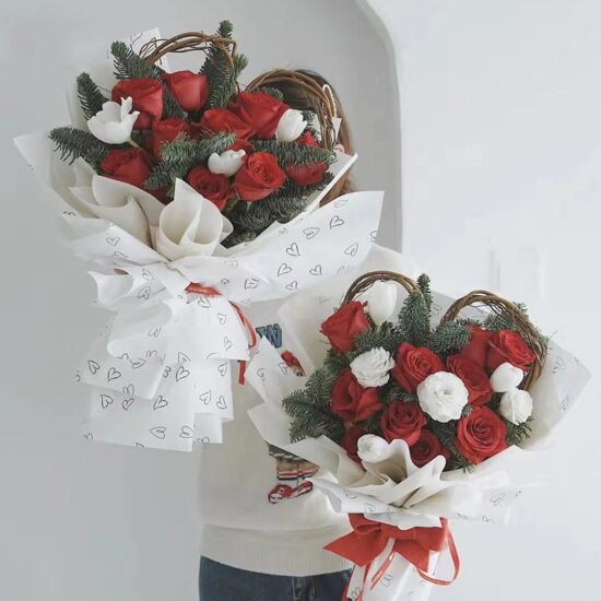 Folia florystyczna PREMIUM | 20 arkuszy | 58x58 cm | Kolor 4011 - obrazek 2