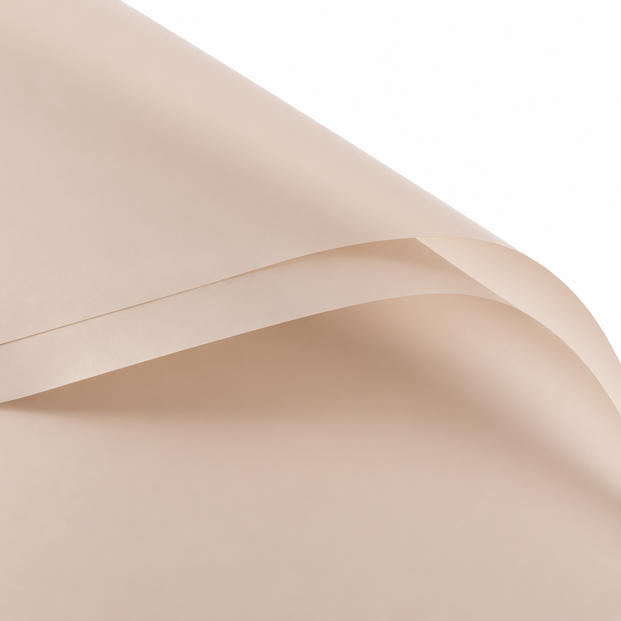 0127 Folia florystyczna PREMIUM | 20 arkuszy | 58x58 cm | Kolor 0127 Vanilla Biscuit - obrazek 1